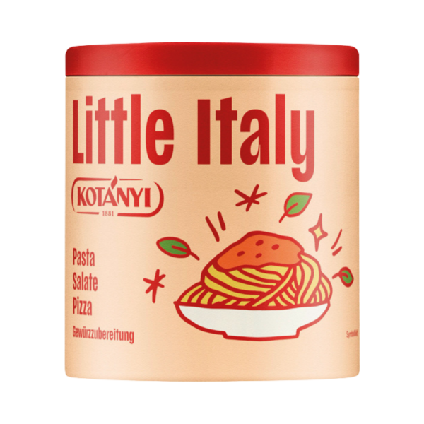 570466 Kotanyi Everyday Little Italy, Gewuerzzubereitung fuer Pasta, Salate, Pizza, 70g